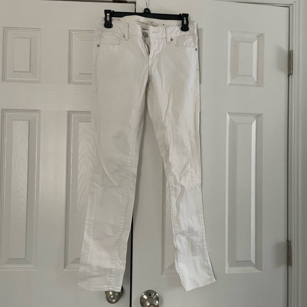American Eagle Outfitters White Skinny Jeans